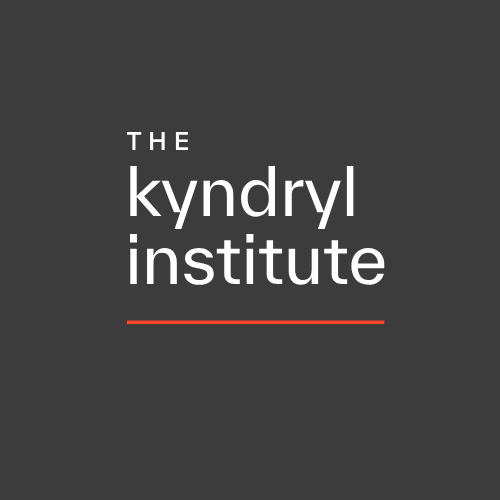 The Kyndryl Institute logo - dark version