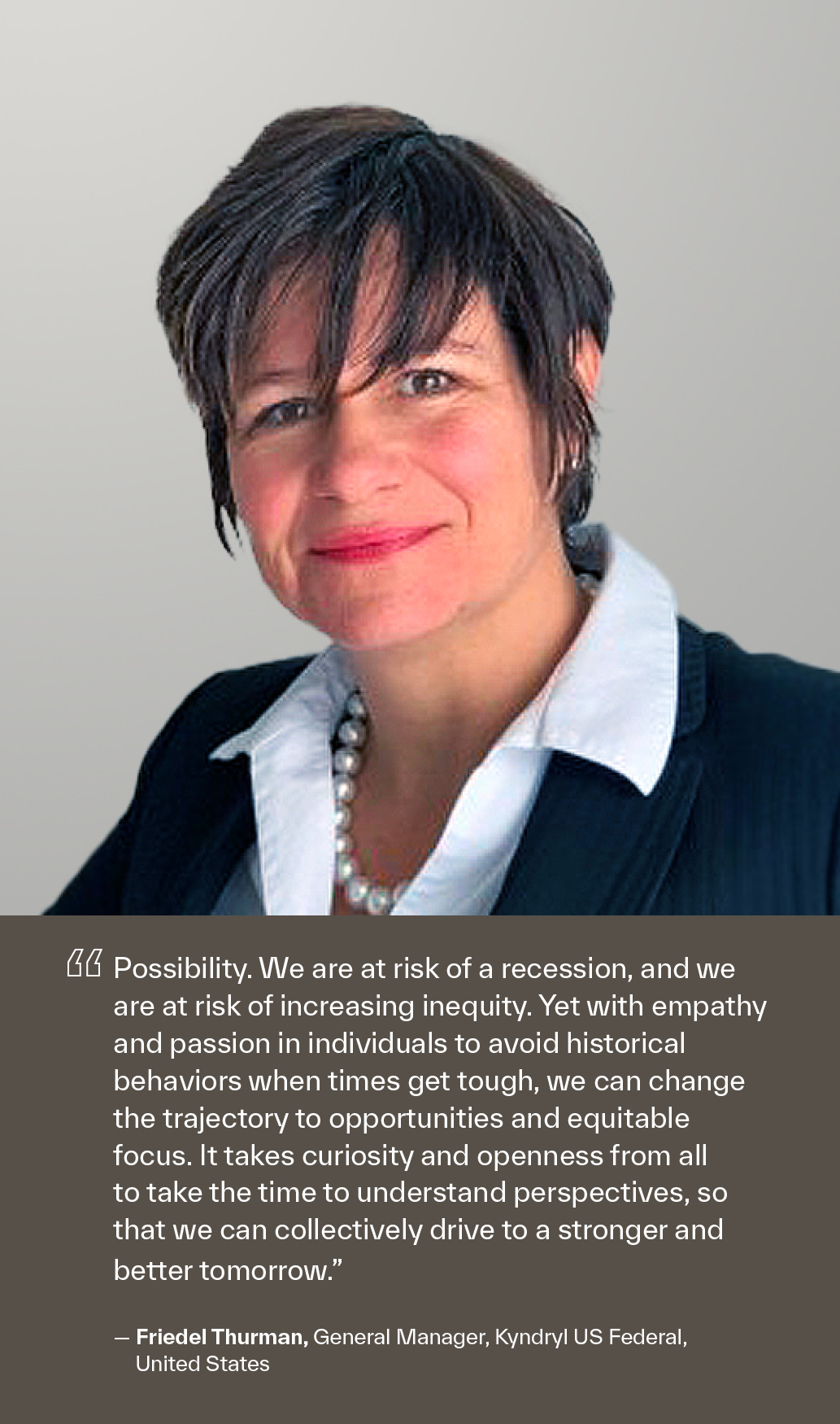 Friedel Thurman, General Manager, Kyndryl US Federal, United States