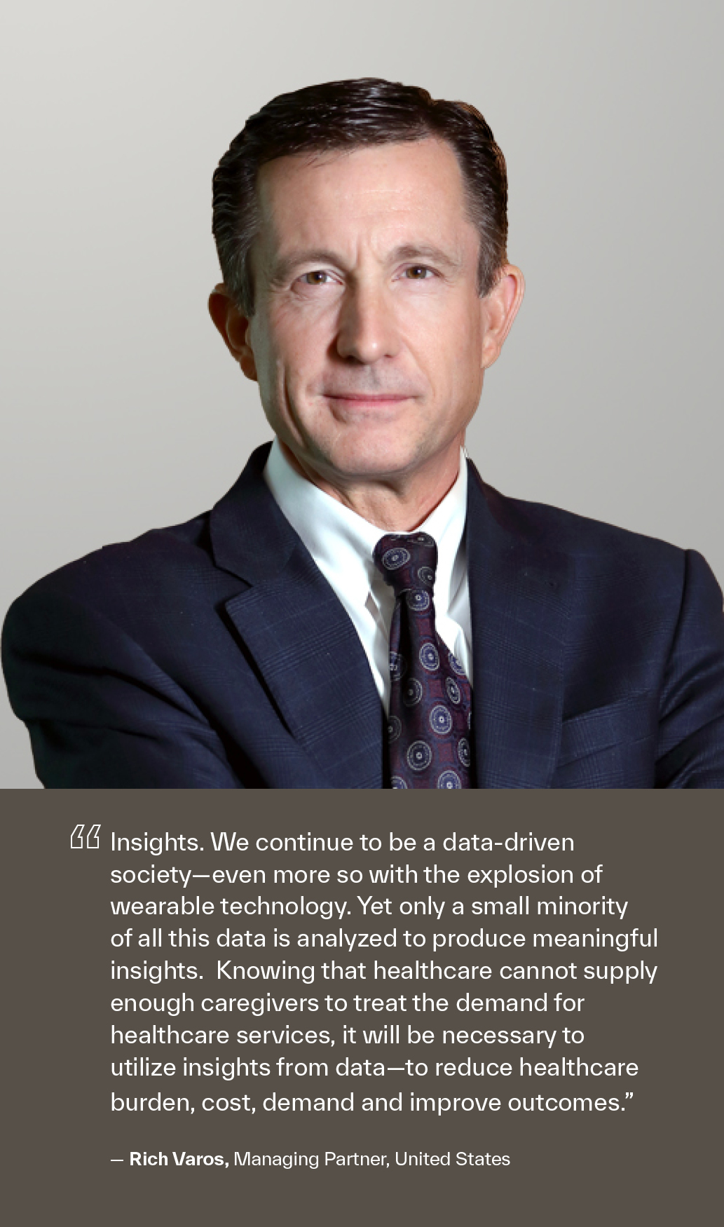 Rich Varos, Managing Partner, United States    